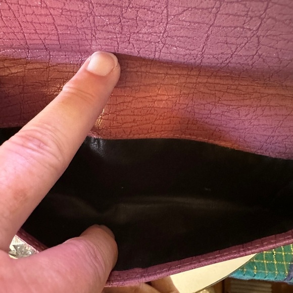 Gucci Horse Bit Portemonnaie Coral Leather Wallet. - Picture 3 of 13